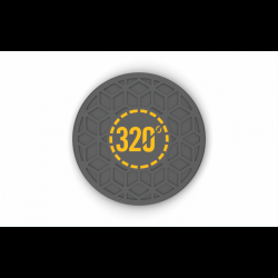 320° bundmåtte