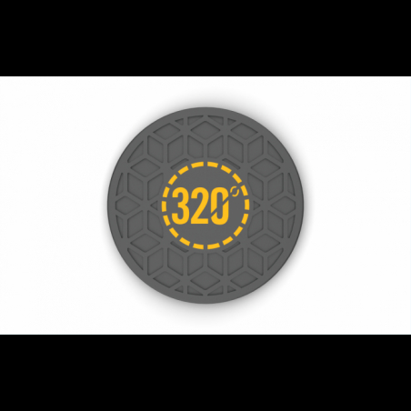 320° bundmåtte