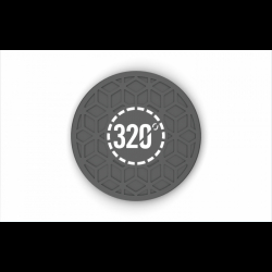 320° bundmåtte