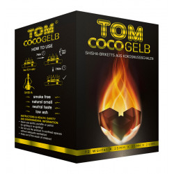 Tom Cococha Yellow vandpibe kul – 1 kg