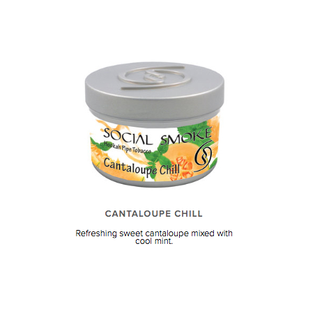 SS Cantaloupe Chill 250 g vandpibe tobak